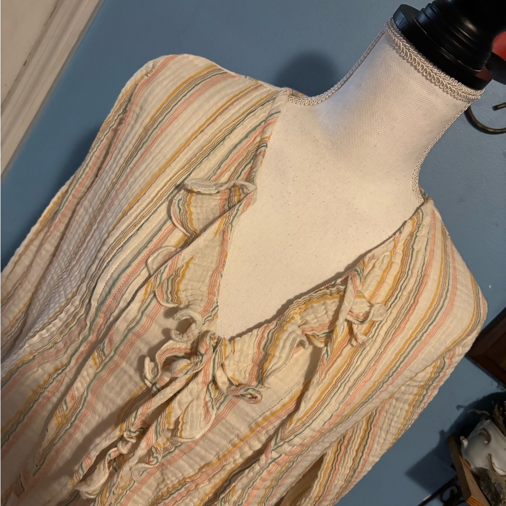 Jessica Simpson, Striped, Ruffle Top - Picture 2 of 8